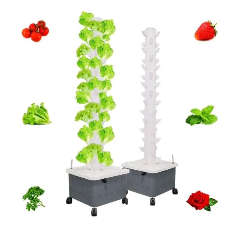 Hydroponic tower growth system